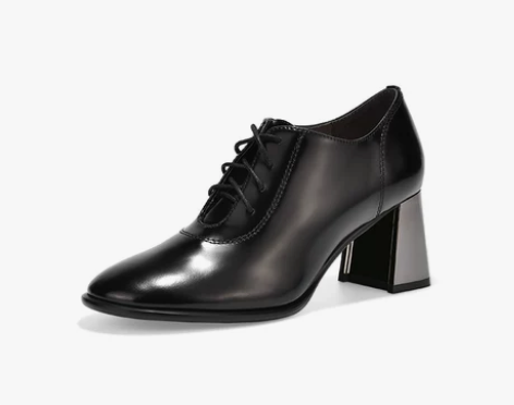 【春节不打烊】ELLE简约英伦风优雅小皮鞋...