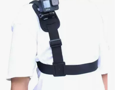 GoPro肩带胸前拍摄固定绑带背带大疆山狗...