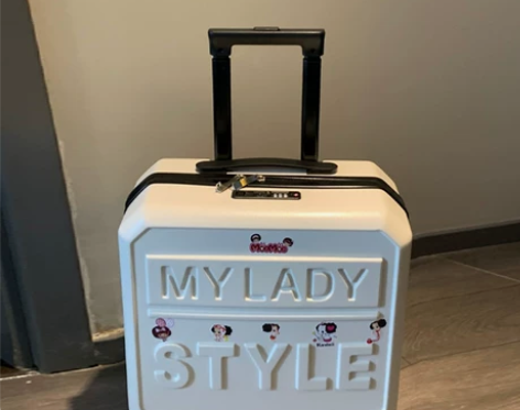 ins网红拉杆行李箱女18寸学生小型轻便登...