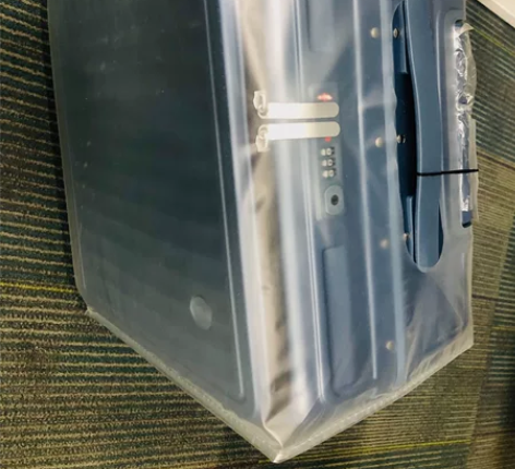 朗客登机箱前置开口行李箱女小型18寸拉杆箱...