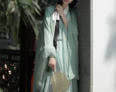 【出】现货抖音同款交领超仙气茶艺古装男女同...