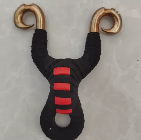 弹弓藏地羚羊弹工黄铜冷弯精准大威力打鱼半闭...