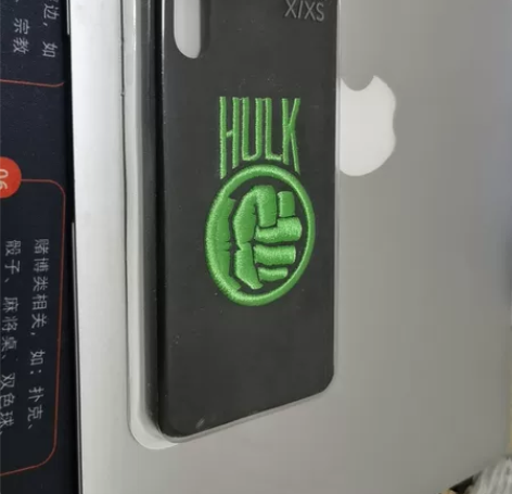 苹果X刺绣全新手机保护壳 感兴趣的话点“我...