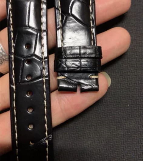 美洲鳄鱼皮手表带通用表带 适配各种大牌手表...