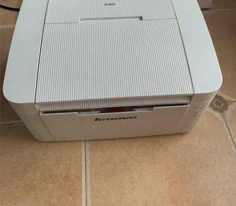 联想激光打印机，体积小。耗材便宜家用打印作...