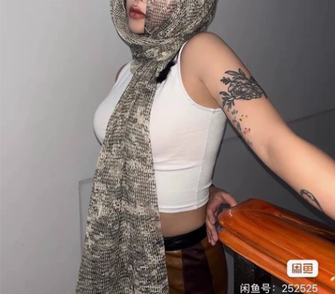 狙击手头巾多用面罩防尘彩色围巾朋克嘻哈街头...