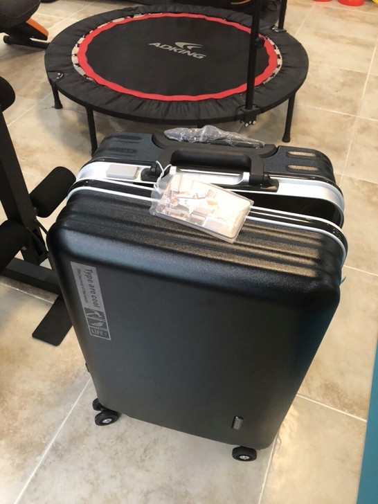 正品袋鼠 全新 精致拉杆箱密码 旅行箱 学...