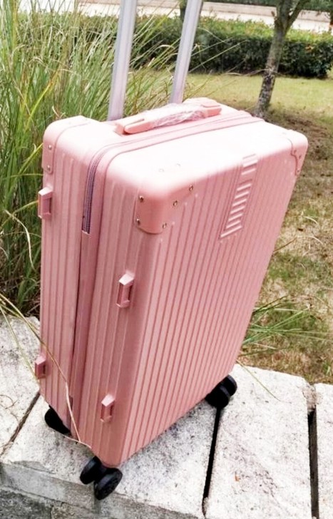 行李箱定制铝框万向轮登机密码旅行箱ins网...