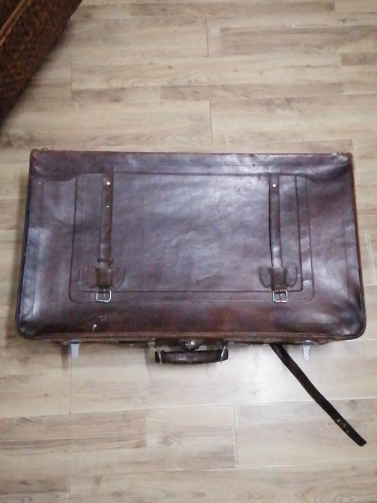 老物件,老皮箱