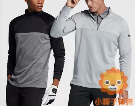 正品耐克运动服男子2018秋冬新款高尔夫网...