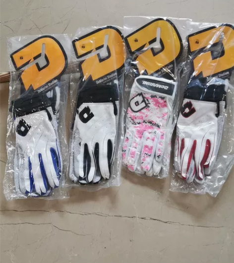 DeMarini 棒球打击手套 小羊皮耐磨...