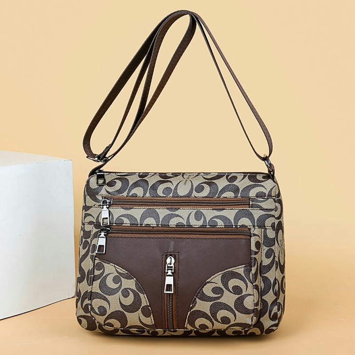 【原价98】高级感多层中年女包妈妈包202...