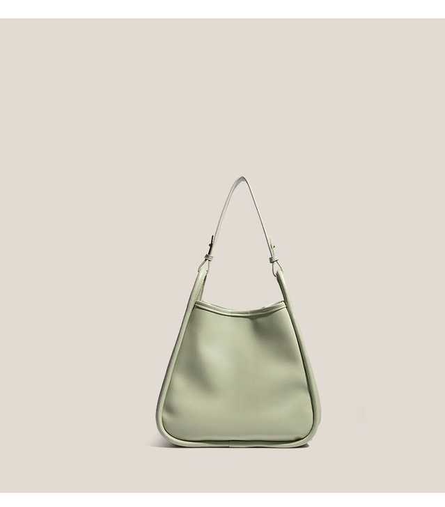 小众潮牌设计手提菜篮子水桶包百搭慵懒风单肩...