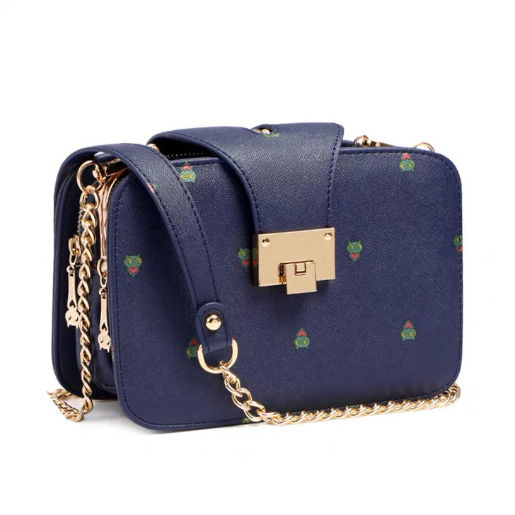 艾迪猫韩版 小方包女包潮单肩包