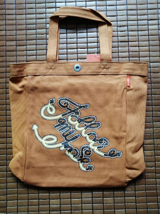 优袋物语，帆布单肩包，全新，有拉链有侧袋，...