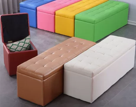 换鞋凳家用储物神器床尾沙发凳子服装店休息长...