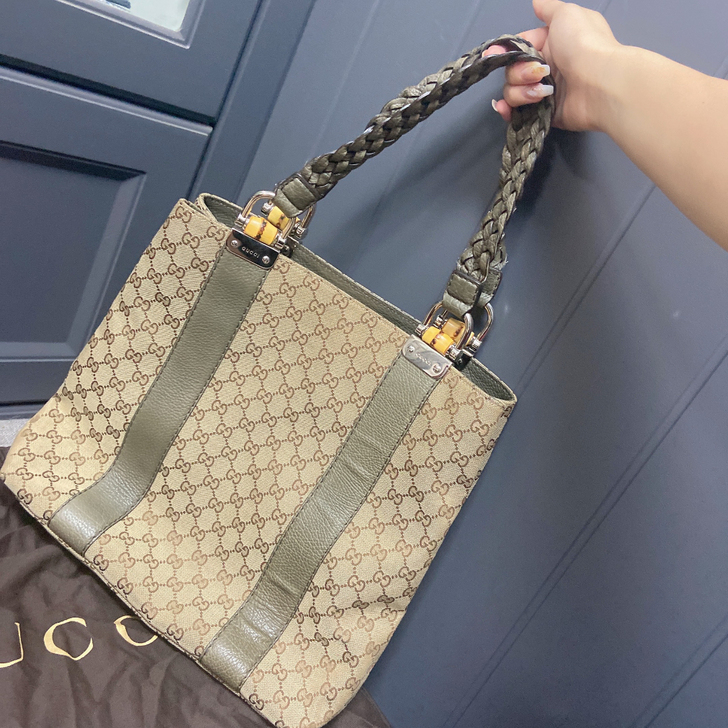 Gucci tote包 单肩 很早之前买的...