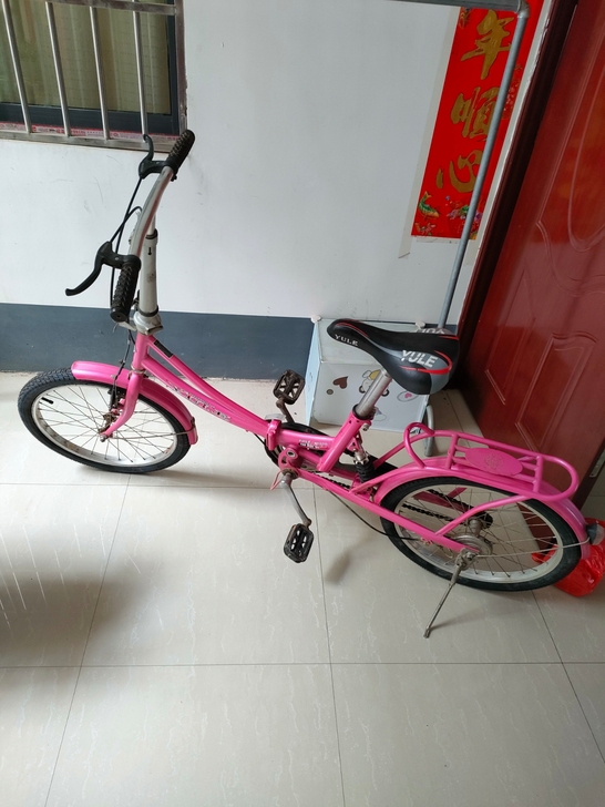 转让闲置拆叠单车，功能全部正常，骑非常舒服...