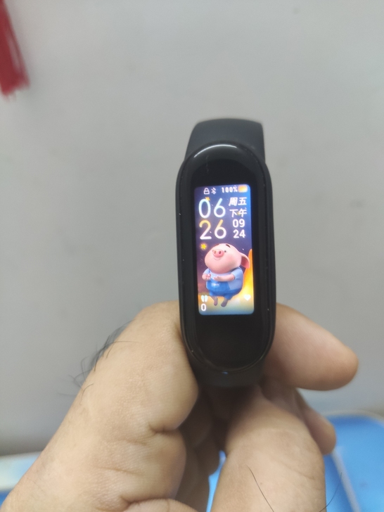 小米手环5NFC版,送一个透明蓝色手环带,...