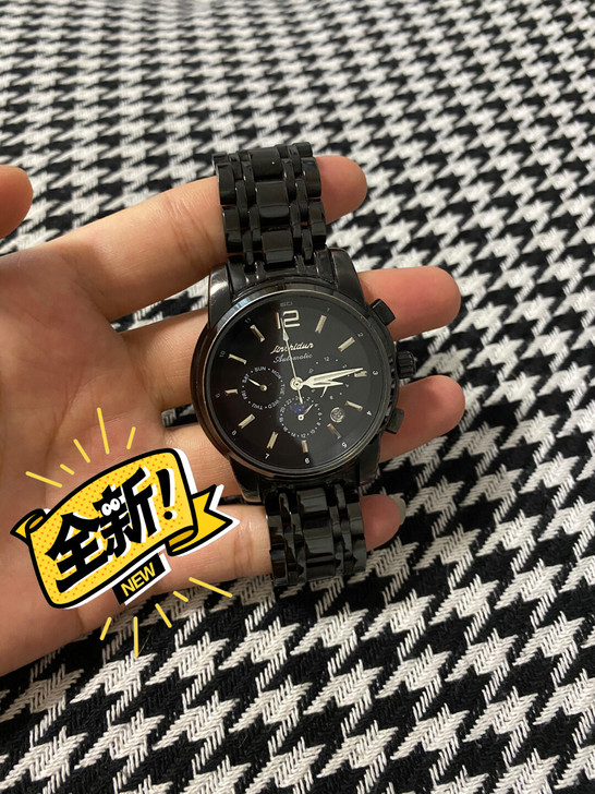 男士机械手表全新 有盒子