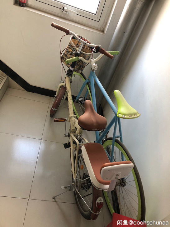 死飞，绿色车座那个如图，占地方，处理了