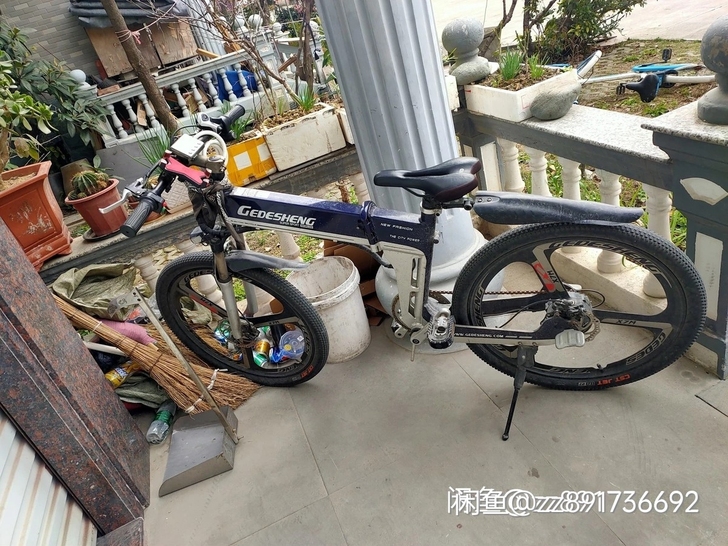 正步折叠电动车山地车自行车助力车锂电池电车...