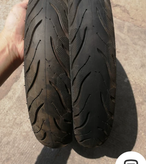 二手电动车轮胎60/100-10朝阳大力神...