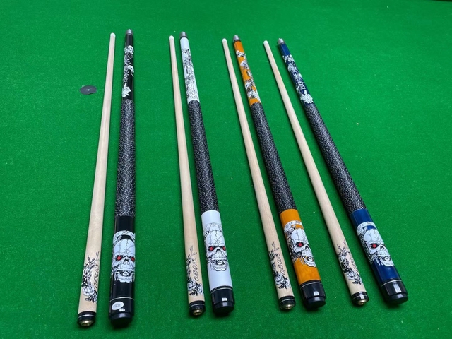 美洲豹台球杆桌球杆，仅剩少量，前十位送配件