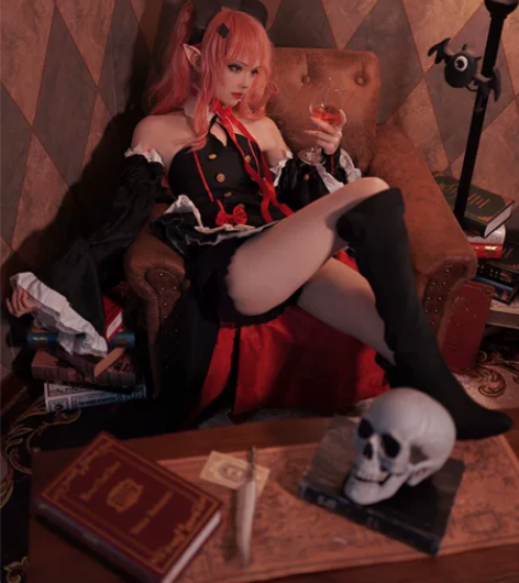 猫老师家克鲁鲁cos m码有毛有耳朵打底裤...