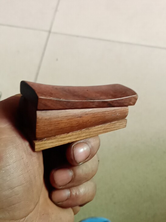 紫檀棺材手把件挂件木雕小 风格：欧美