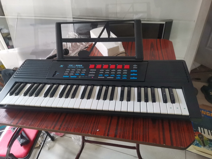全新咏梅多功能电子琴型号YM-500E老式...