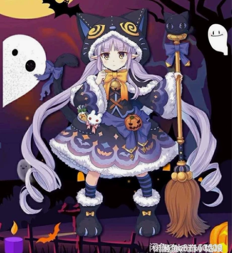 次元依 公主连结 万圣节 冰川镜华 小仓唯...