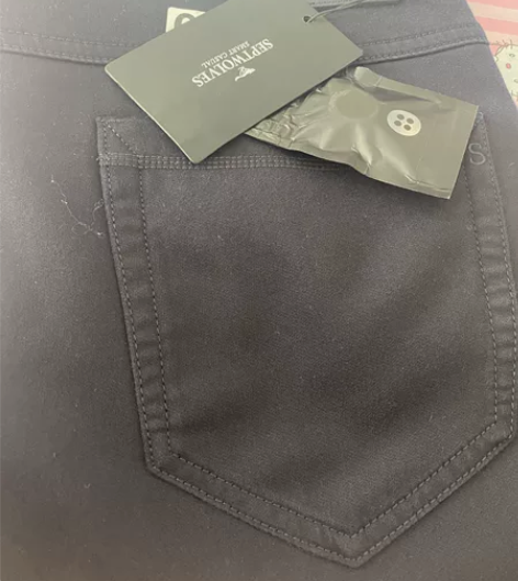 七匹狼31码加厚秋冬款休闲裤，现在断码清仓...