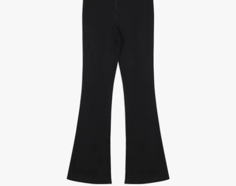 ?高腰牛仔裤女2022春秋新款百搭显瘦微喇...