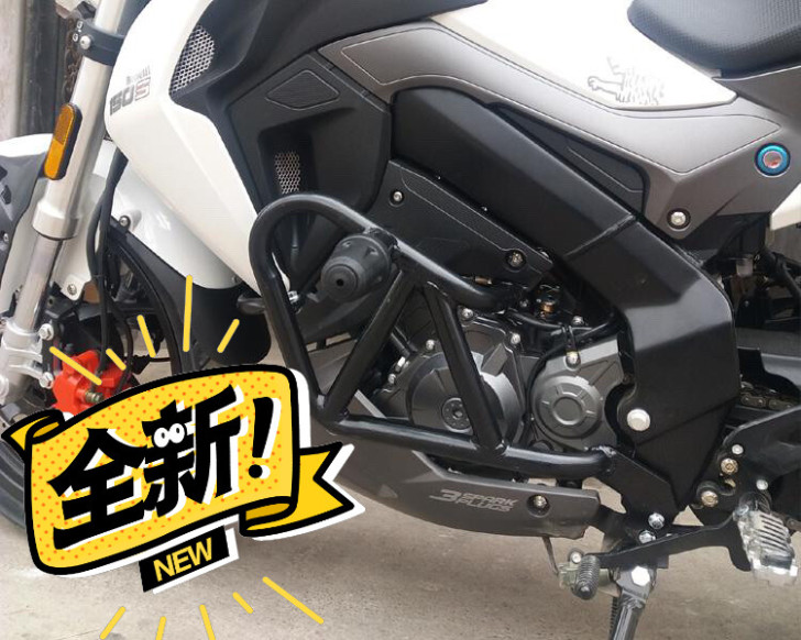 钱江贝纳利小迅龙150s护杠保险杠防摔杠竞...