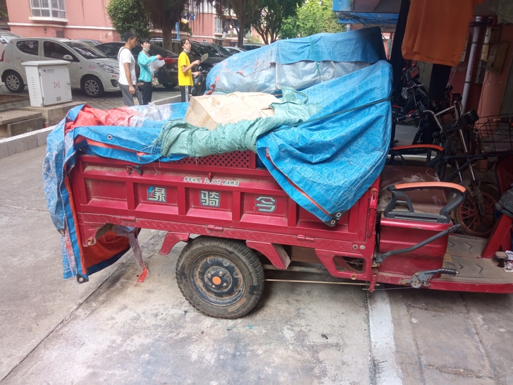 换面包车了，出闲置电动三轮车一轮，8成新，...