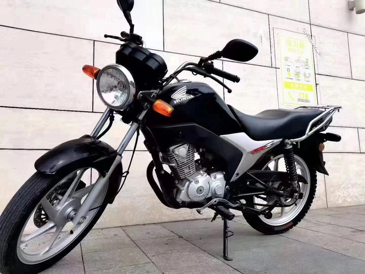 纯正五羊本田锋朗125cc，二手摩托车全车...