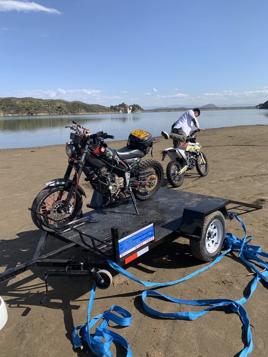 拖挂车 小拖车 拖挂式行李车