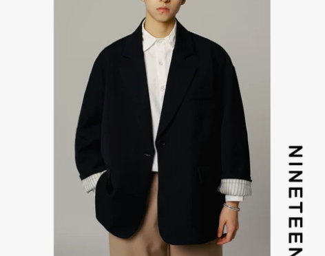 十九秋/ 男士宽松西装外套 XL码 感兴趣...