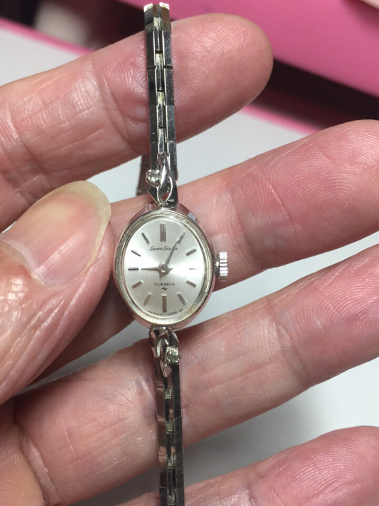 日本精工机械女表！成色85、需清洗加油！走...