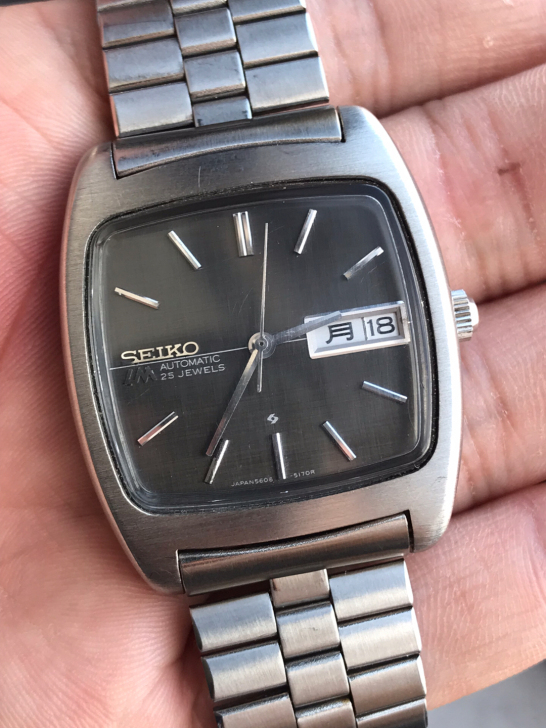 中古日本精工LM5606机械男手表，高端L...