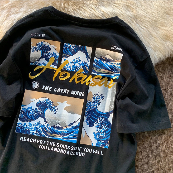 100%纯棉短袖t恤男2021新款学生潮流...