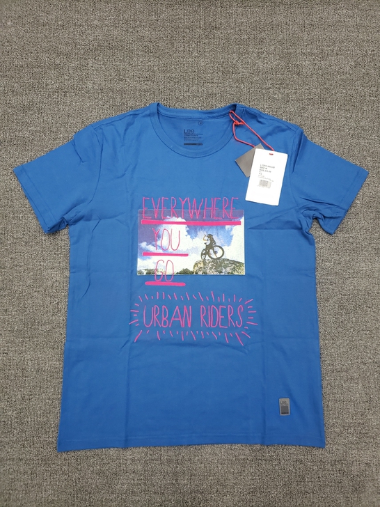 Lee男士纯棉圆领短袖T恤