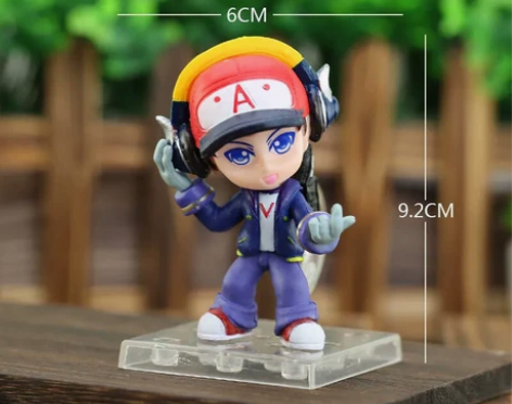 手办王者荣耀Q版手办赵云孙悟空李白后裔鲁班...