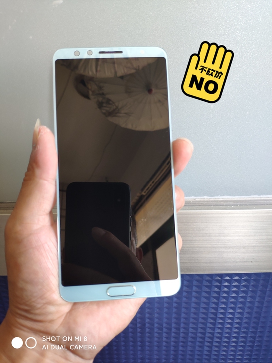 华为novA2s后压原装屏幕,显示正常,触...