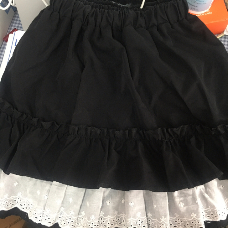 秋装新款仙女学生韩版软妹可爱高腰荷叶边蛋糕...