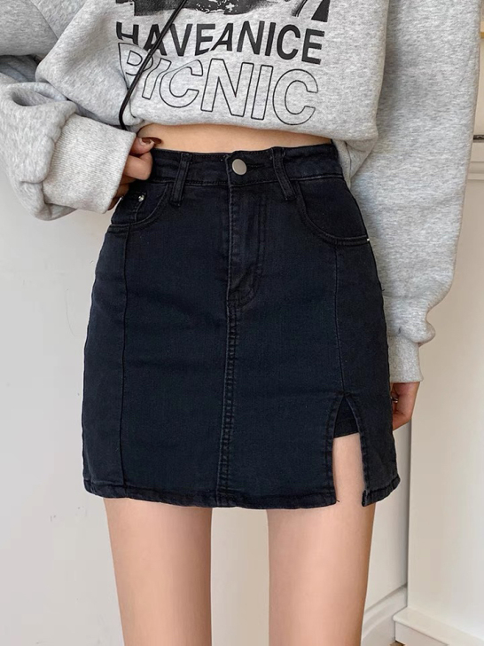 包臀裙黑色 只穿过一次 s码