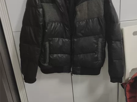 唐狮男士羽绒服2xl 成色一般   拉链头...