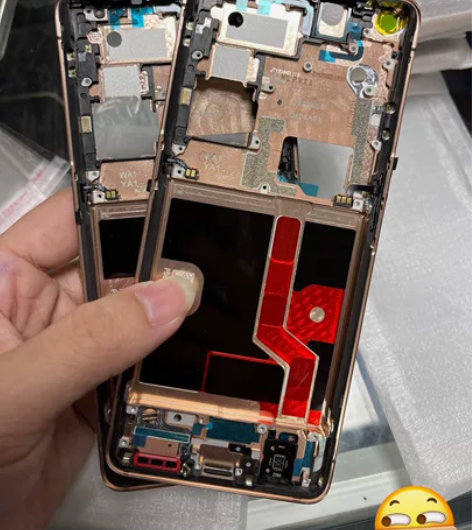 oppo/FindX2pro全原中框带侧键...