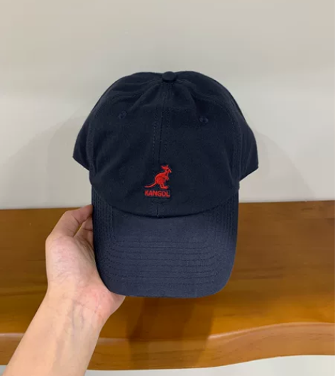 闲置帽子袋鼠kanglo韩版百搭鸭舌帽棒球...